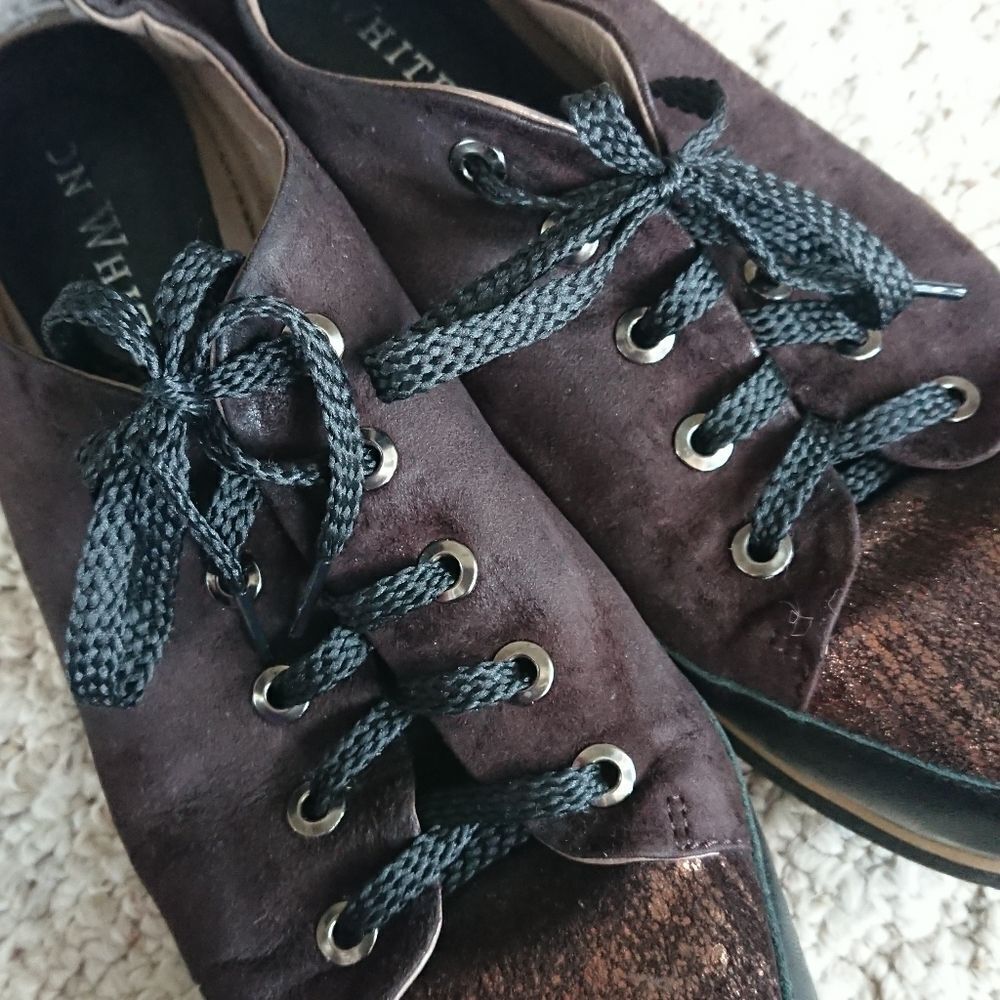 Ron White Brown Suede Nalla Onyx Sneakers size 38.5 - Picture 8 of 12